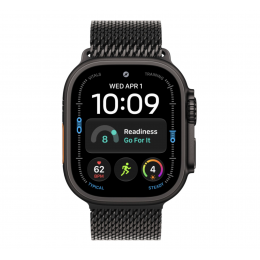 Apple Watch Ultra 4 GPS+Cellular, 49 мм, Black Titanium, Milanese Loop (Black)